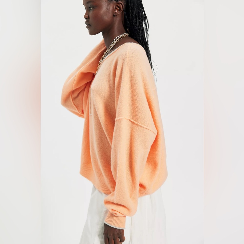 NWT! FP Free People See Me SoftSpun Pullover Sz Small - Picture 4 of 4